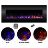 Electric Color Changing Fireplace, Wall Mounted 54" by Northwest