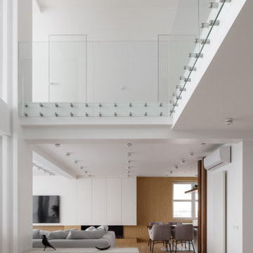 Penthouse interior design "CUBE-33"