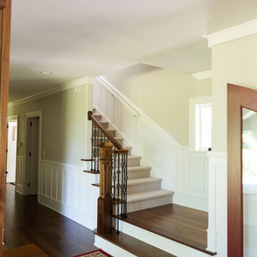 Select Walnut Plank Flooring, Staircase & Hall