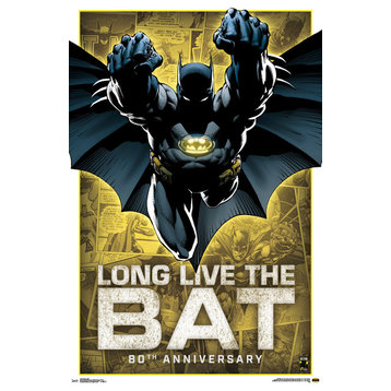 Batman 80th Poster, Premium Unframed