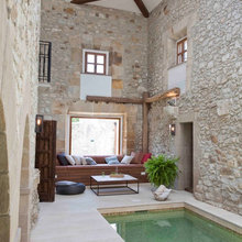 Indoor spa room
