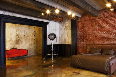 Example of an urban home design design in Moscow