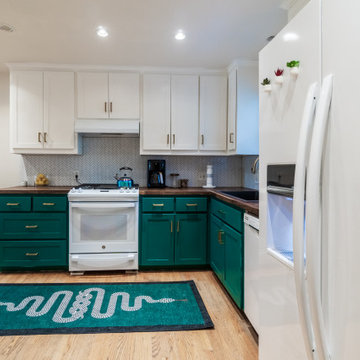 Colorful Maximalist Airbnb Concept - East Dallas