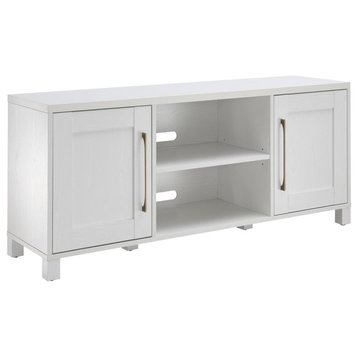 Chabot Rectangular TV Stand for TV's up to 65 in White