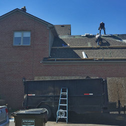 Replacement Roof - Tamko Rustic Slate - Roofing And Gutters