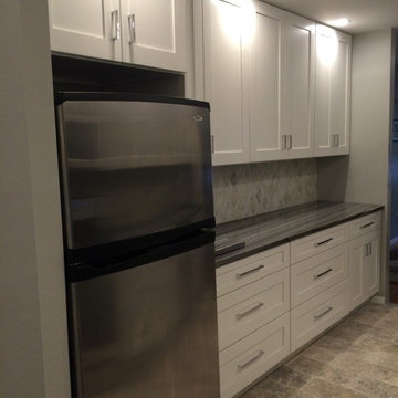Long Beach Apartment Kitchen and Bathroom
