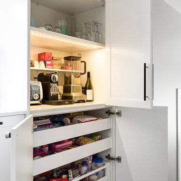 Modern appliance pantry
