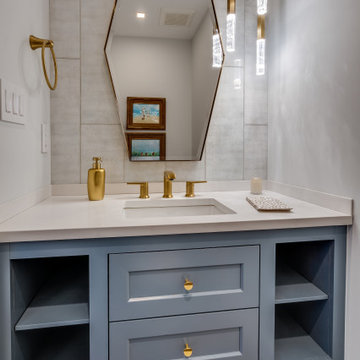 Geometric Bathroom