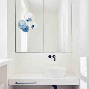 Umbau einer Villa zu einem modernen Wohnhaus