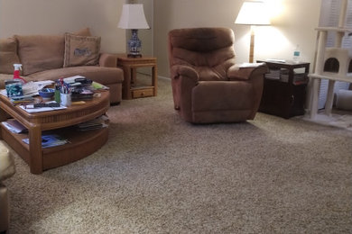 Living room photo in Miami