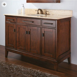Customize Solid Wood Bathroom Vanity- - Products