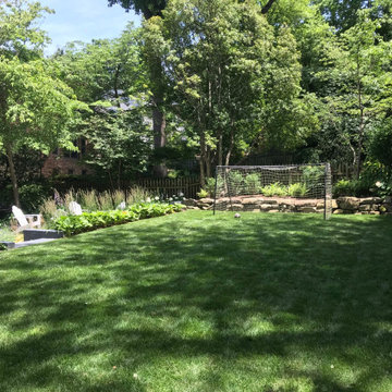 Provence Style Backyard in Bethesda, Maryland