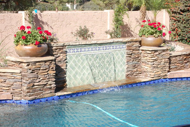 Example of a pool design in Phoenix