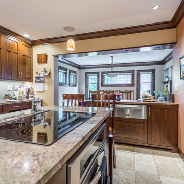 Remodeled Craftsman Kitchen Champaign