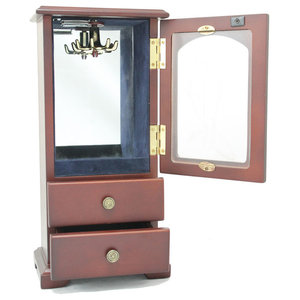 Js7012 Myla Over The Door Jewelry Mirror Accessory Organizer
