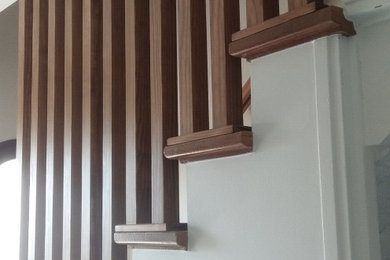 Réalisation d'un escalier.