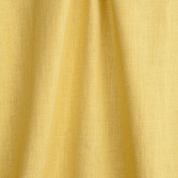 Classic Pure Linen: Mustard - Fabric