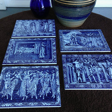 William Morris Kelmscott Chaucer Tiles