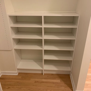 Madison White Walk-in Closet