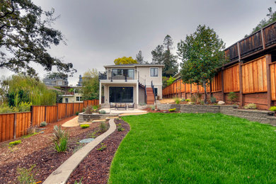 This is an example of a contemporary landscaping in San Francisco.