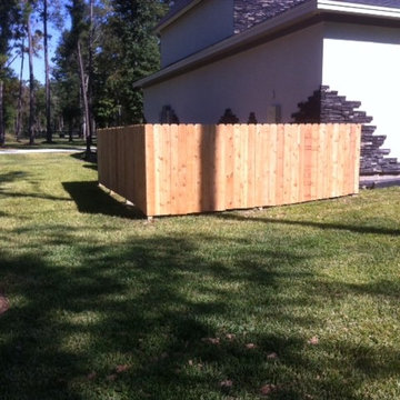 Wood Fence and Gates