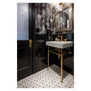 Queen Village Apartment Renovation - Traditional - Powder Room ...