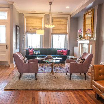 Funk Defined: Eclectic Living Room