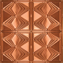1220 Solid Copper Ceiling Tile - 2ft x 2ft - Ceiling Tile