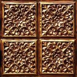 109 Faux Tin Ceiling Tile Glue up 24x24 - Ceiling Tile