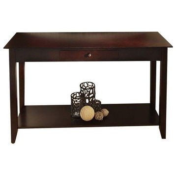 Pemberly Row Console Table in Espresso