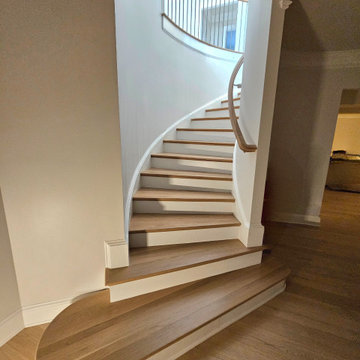 Project #116 | Elegant Curved Staircase