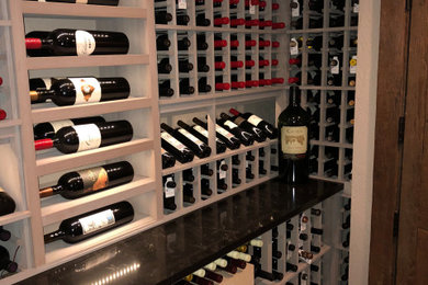 Example of a wine cellar design in Portland