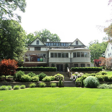 Backyard Stone Walls & Stairway