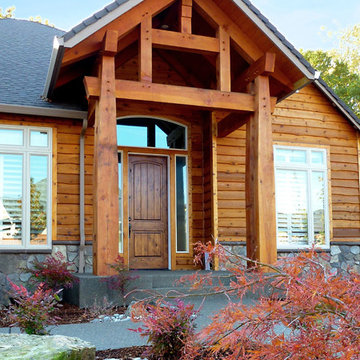 Timber Framed Entryways Showcase