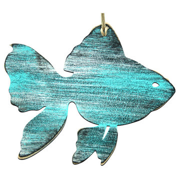 Gold Fish Magnets, Set of 3