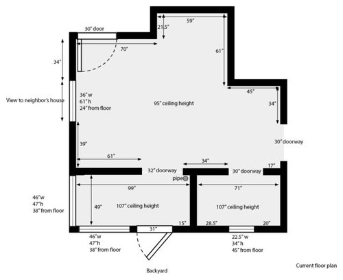 Need help with redesign of awkward kitchen