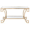 Chey Coffee Table Antique Gold Leaf