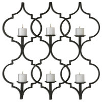 Zakaria Metal Candle Wall Sconce