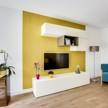 Appartement avec optimisation de l'espace et décoration