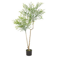 Hartshorn Artificial Heavenly Bamboo Nandina Tree, Green, 31.5wx29.5dx47.2h