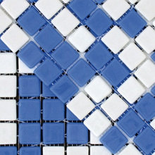 "Recycled Swimming Pool Glass Mosai Price "