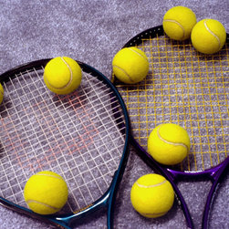 Tennis Balls and Rackets - Artwork