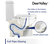 Small Compact Toilet Tiny One-Piece Elongated Toilet, Dual Flush, 0.8/1.28 GPF