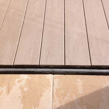 Terrasse en bois composite