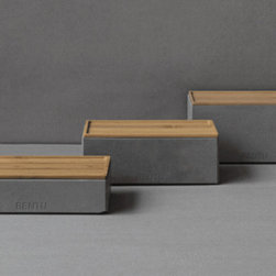 Bentu 'Four L' Concrete Multifunctional Storage - Storage Boxes & Bins