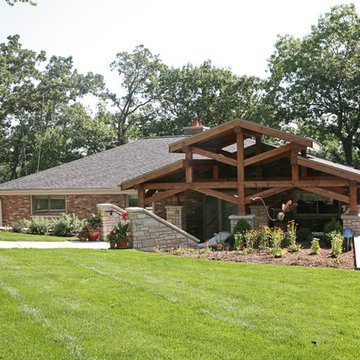 Booth Lake Portico & Exterior Remodel