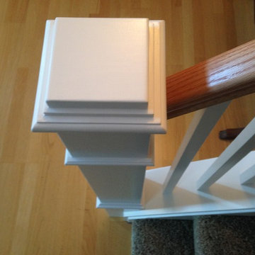 Stair Railing Makeover