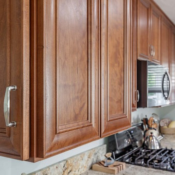 Cabinets.com | Classic look with Hawthorne Cherry Toffee Cabinets