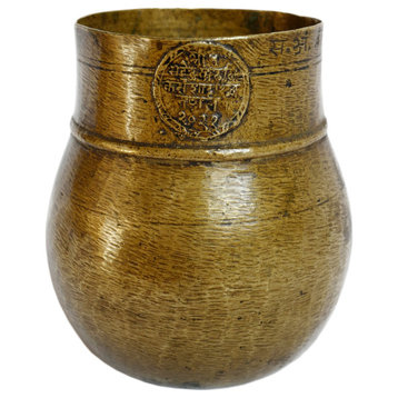 Consigned Old Bronze Mana Cup Nepal