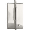 Cornett Collection 1-Light Contemporary Wall Sconce, Brushed Nickel